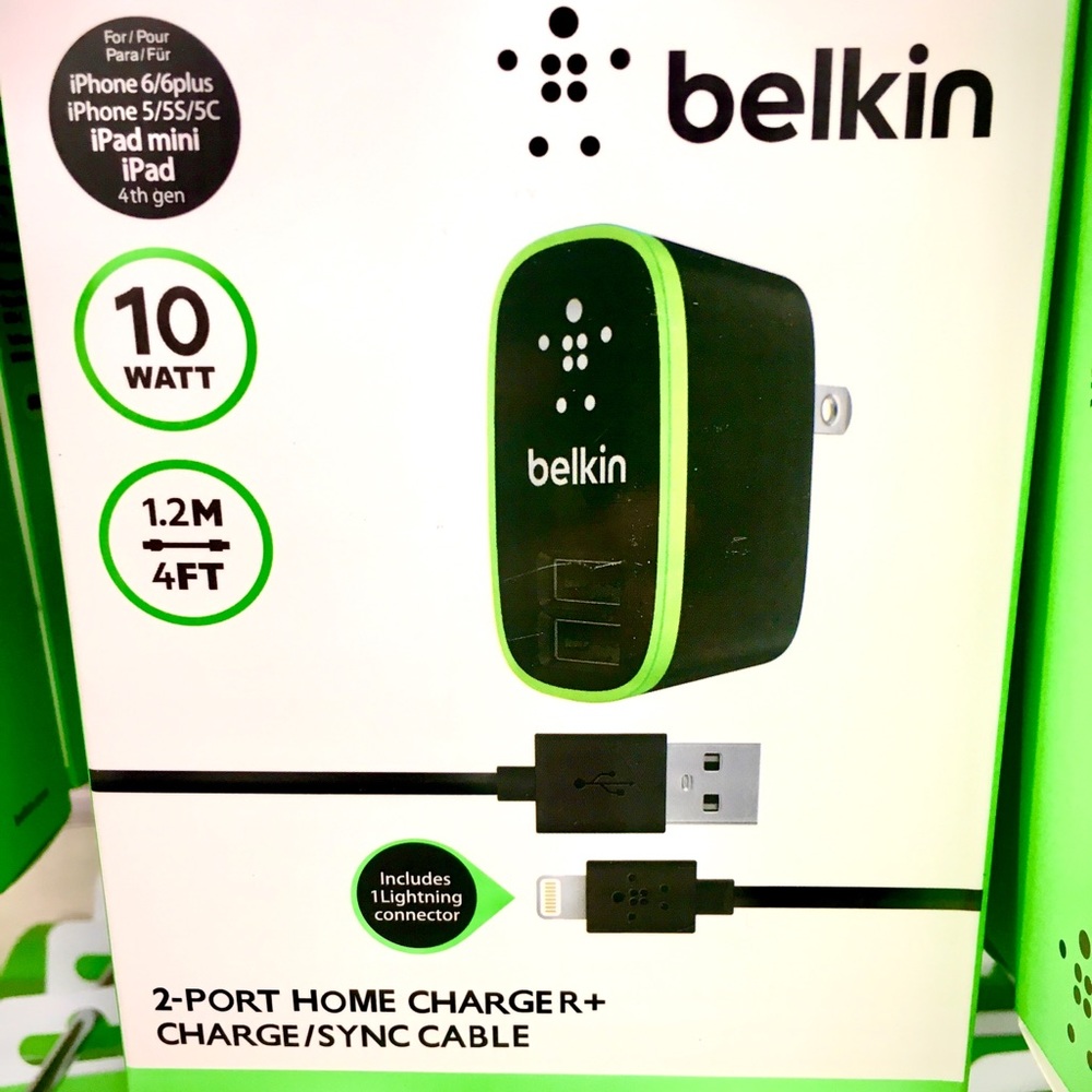 Belkin type c charger with sync cable